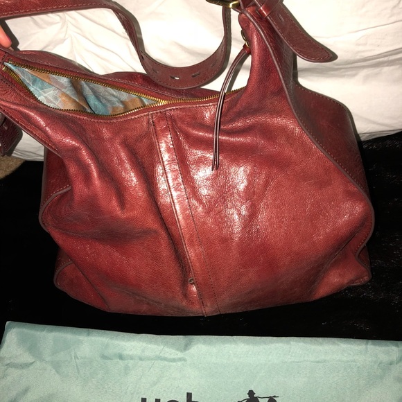 Hobo Satchel Genuine Leather - Picture 4 of 5